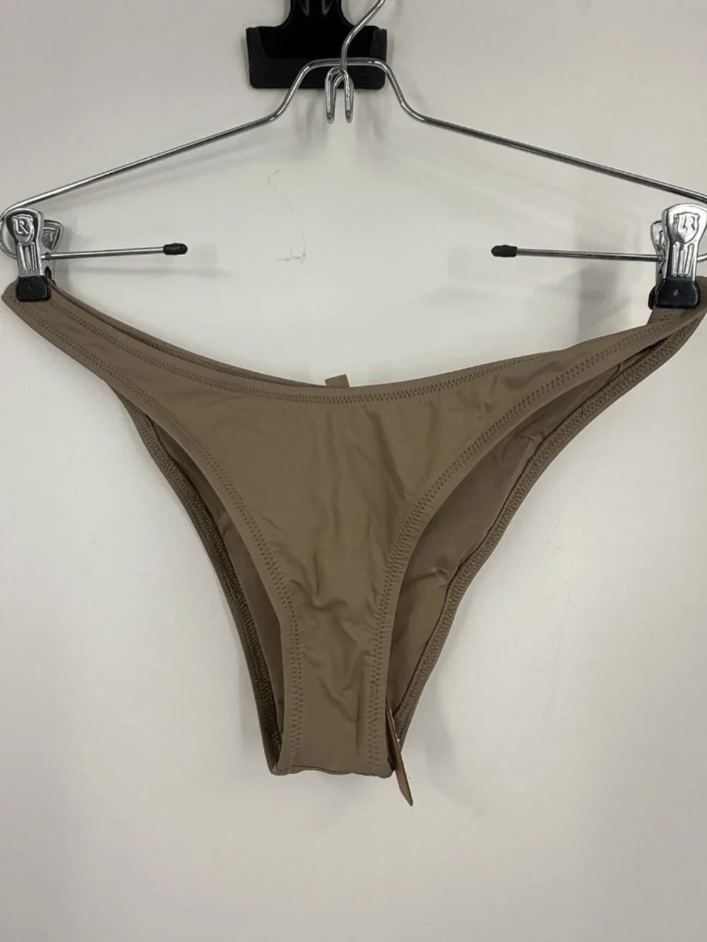 Skims Recycled Swim Cheeky Tanga Bikini Bottom Desert Tan Size M